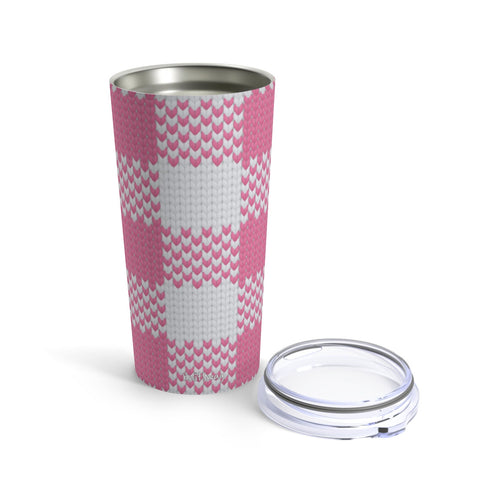 Springtime Gingham Tumbler